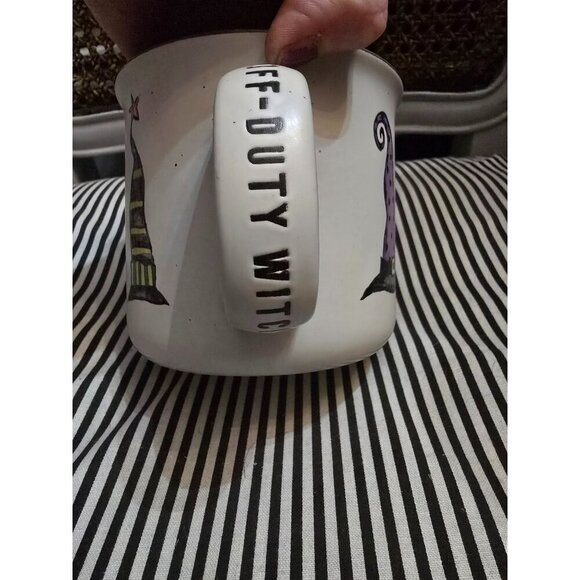 Cobwebs & Cauldrons Witch Hat Whimsical Halloween Coffee Mug Homegoods - Picture 4 of 9